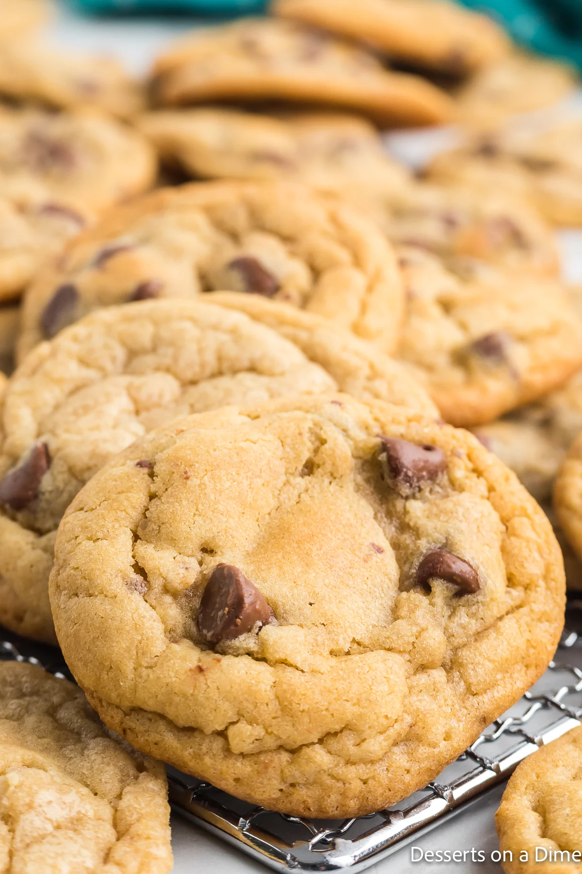 Mrs. Fields Style Chocolate Chip Cookies (Freezer-Friendly)